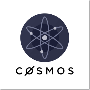 Cosmos Coin Cryptocurrency ATOM crypto Posters and Art